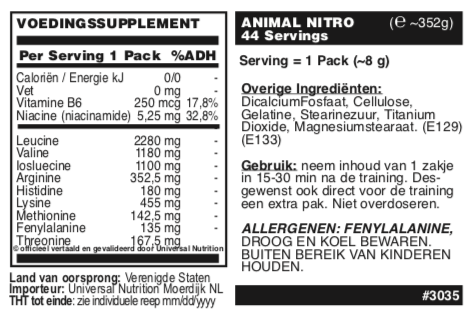 Animal Nitro | Universal Nutrition Europe Animal Nitro | Universal Nutrition Europe
